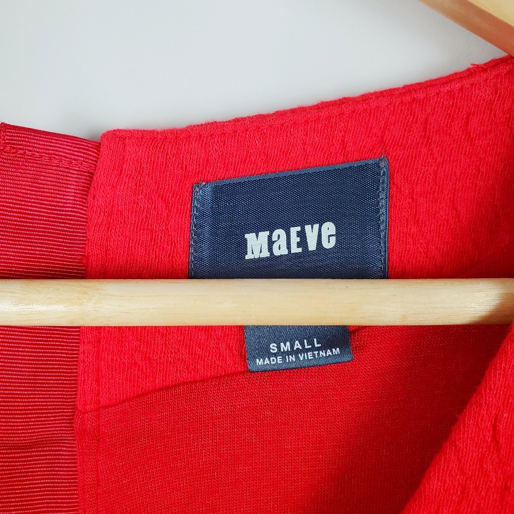 Anthropologie Maeve Splitshade Tulip Hem Dress - Picture 3 of 6